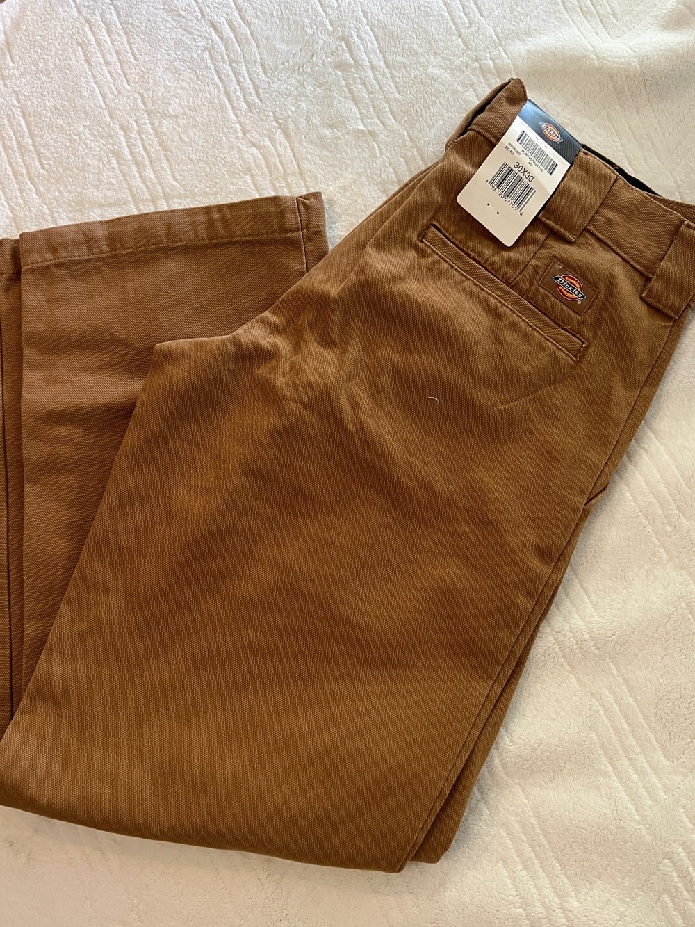 Dickies Men's Tan Brown Work Chinos